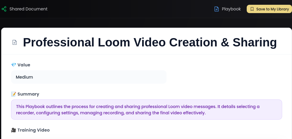 Shareable links preview